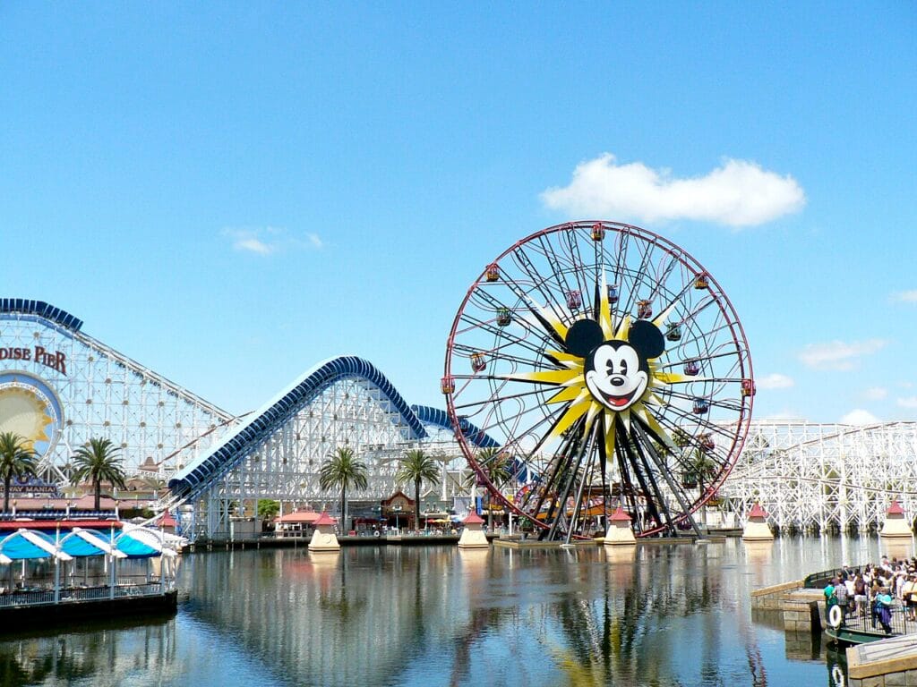 Disney California Adventure- Mickey's Fun Wheel and California Screaming